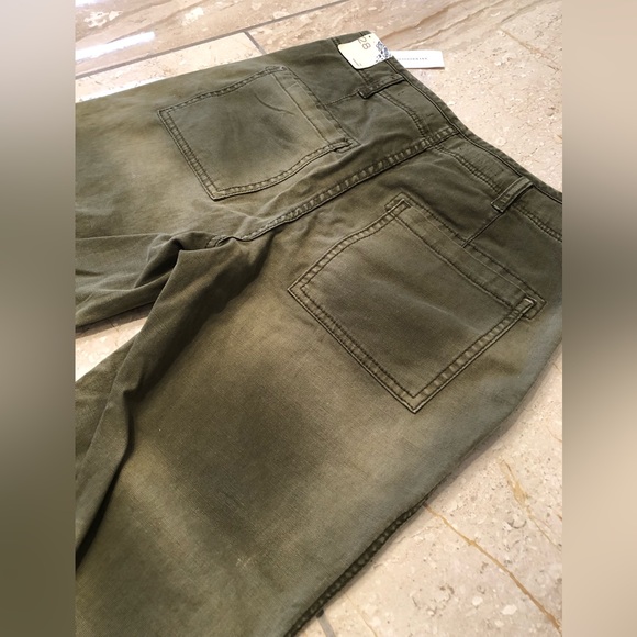 Anthropologie Pilcro and the Letterpress green The Wanderer Utility Pants - Picture 5 of 11